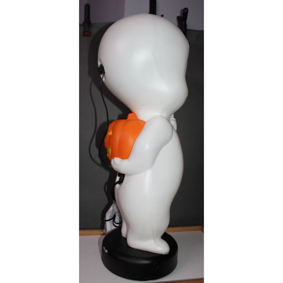 Casper The Friendly Ghost Gemmy Halloween Light Up Blow Mold 24" Decoration - Picture 4 of 16